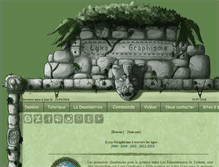 Tablet Screenshot of lyxa-graphisme.com